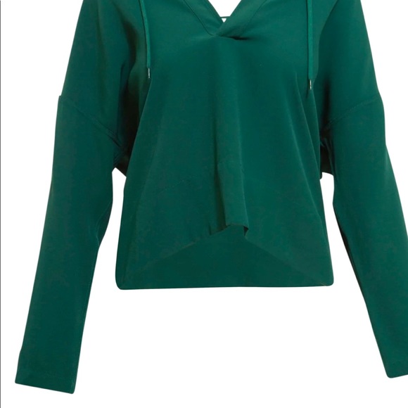 GIVENCHY long sleeve satin hooded blouse - Picture 2 of 4